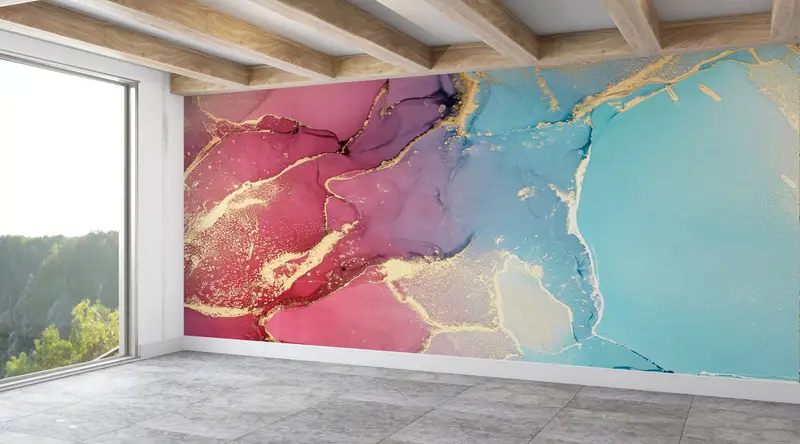 Elegant Printed Luxury Marble Wallpaper for Sophisticated Decor