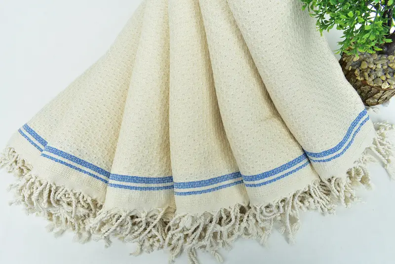 Bridal Gifts, Eco-friendly Turkish peshtemal towel, Spa Towel, Cotton towel, 68x36 Cotton Striped Towel, Custom Towel, Personalized Wedding Gift - 4