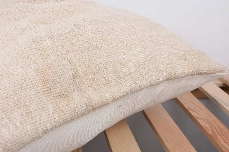 Boho Pillow Sham Cover, Tribal Cushion, Pillow Sham, Throw Kilim Pillow, Luxury Pillow Sham, 16x24 Beige Cushion Case, Vintage Kilim Pillow - 7