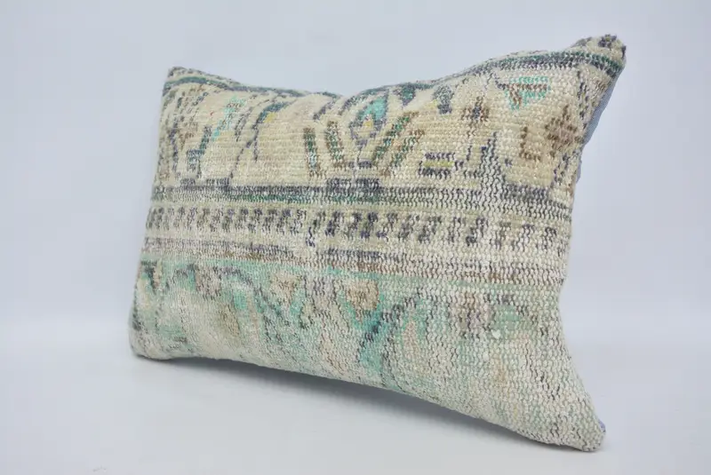 Interior Designer Pillow, Cushion Cover, Pastel Pillow Case, Traditional Pillow Case, Kilim Pillow Cover, Gift Pillow, 16x24 Beige Cushion Cover - 4