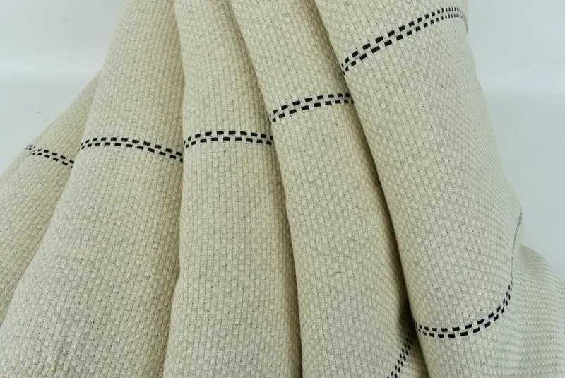 104x96 Cotton Striped Towel, Valentine Day Gift For Her, Personalized Blanket, Bridal Shower Gift, Shower Curtain, Wedding Favors, Bridal Gifts - 5