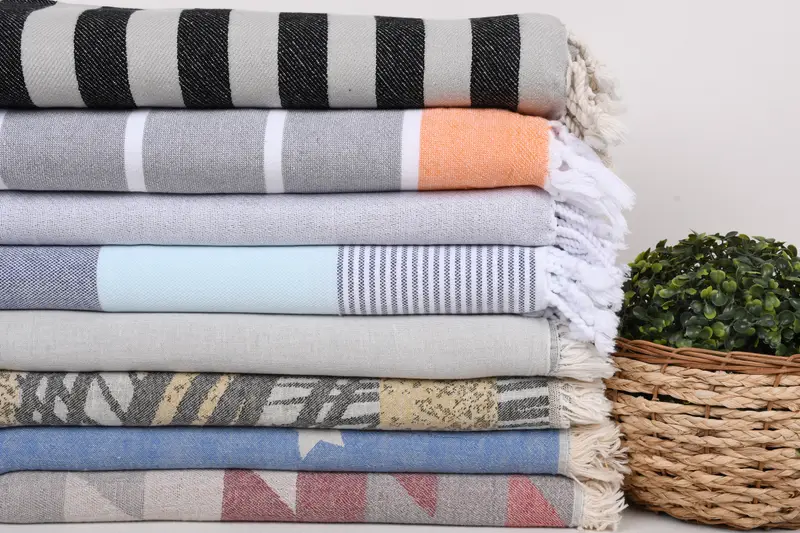 Custom Beach Towel, Bachelorette Party Gifts Bridesmaids, 70x40 Cotton Set of 8 Towel, Personalize Gift, Turkish Towel Monogram, Beach Towel Gift - 2