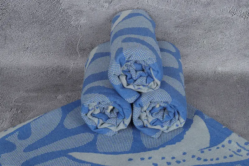 Gift For Him, Bachelorette Party Favors Beach, Wedding Gifts Towel, Absorbent Turkish towel, Friends Beach Towel, 70x40 Cotton Whale Design Towel - 8