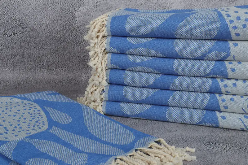 Gift For Him, Bachelorette Party Favors Beach, Wedding Gifts Towel, Absorbent Turkish towel, Friends Beach Towel, 70x40 Cotton Whale Design Towel - 3