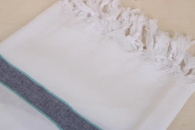 70x40 Cotton Striped Towel, Monogram Beach Towel, Bridesmaid Gifts Personalized, Quick-dry towel, Beach Towel Personalized, Custom Wedding Gift - 3