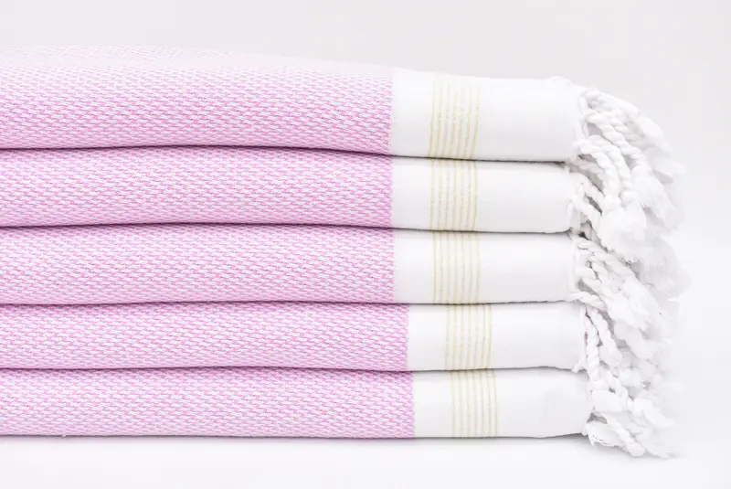 Sand-resistant Turkish towel for the beach, Custom Towel, Anniversary Gift For Her, Housewarming Gift, 70x40 Cotton Striped Towel, Bath towel - 1