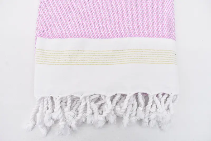 Sand-resistant Turkish towel for the beach, Custom Towel, Anniversary Gift For Her, Housewarming Gift, 70x40 Cotton Striped Towel, Bath towel - 5