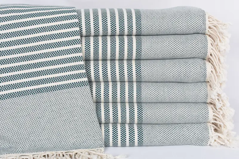 Quick-dry towel, 76x40 Cotton Striped Towel, Gifts For Him, Personalized Wedding Gift For Couple, Sand-resistant towel, Peshtemal Towel USA