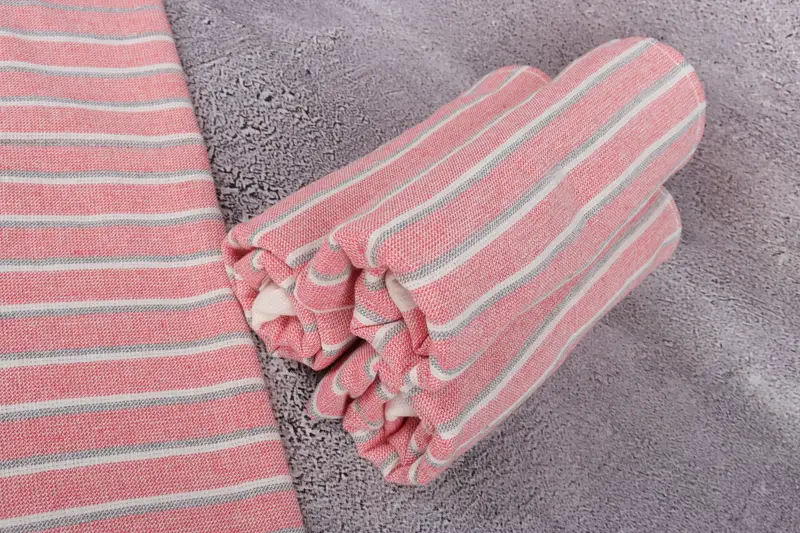 Gift For Coworker, Turkish Towel Hand Towel, Personalized Gift, Bachelorette Party Gifts Bridesmaids, Wedding Gift, 36x18 Cotton Striped Terry Towel - 8