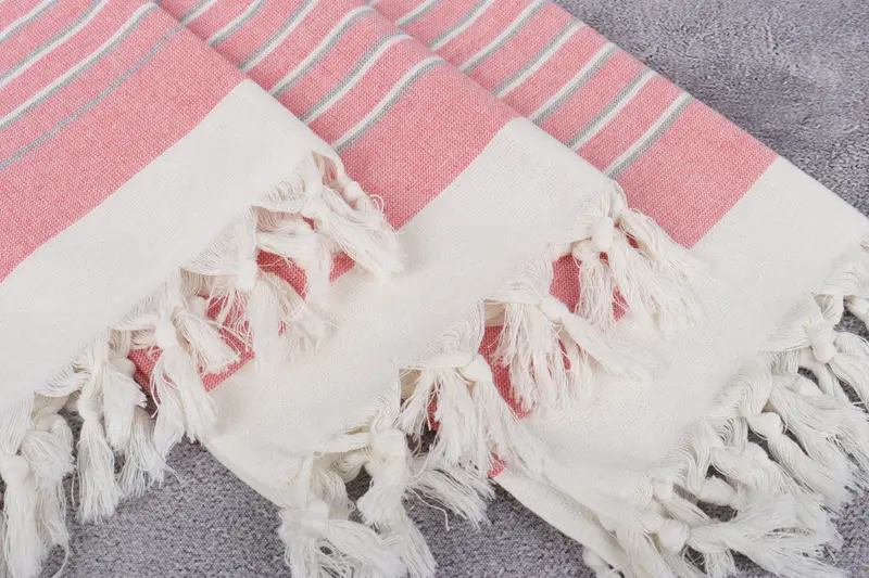 Gift For Coworker, Turkish Towel Hand Towel, Personalized Gift, Bachelorette Party Gifts Bridesmaids, Wedding Gift, 36x18 Cotton Striped Terry Towel - 5