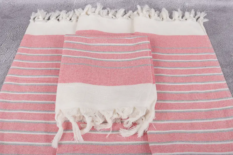 Gift For Coworker, Turkish Towel Hand Towel, Personalized Gift, Bachelorette Party Gifts Bridesmaids, Wedding Gift, 36x18 Cotton Striped Terry Towel - 4