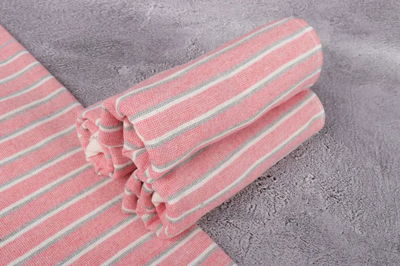 Gift For Coworker, Turkish Towel Hand Towel, Personalized Gift, Bachelorette Party Gifts Bridesmaids, Wedding Gift, 36x18 Cotton Striped Terry Towel - 7