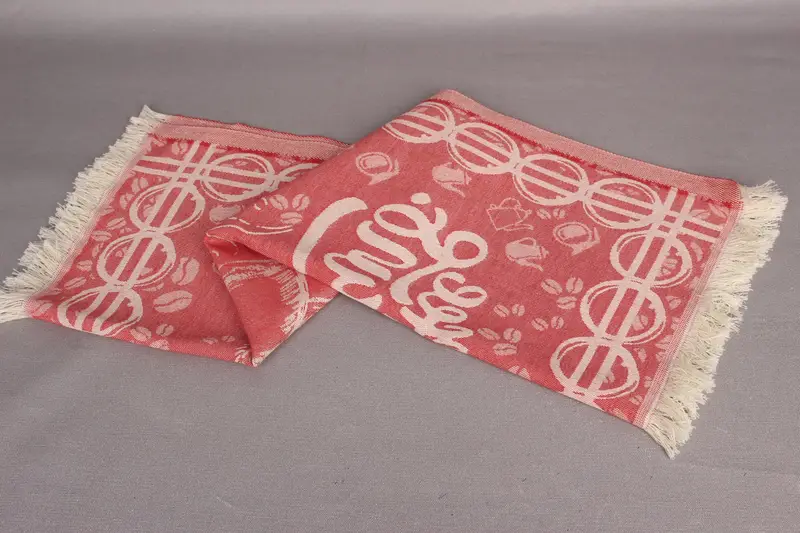Monogram Kitchen Towel, Personalized Hand Towel, Bachelor Gifts, 28x20 Cotton Coffee Patterned Towel, Turkish Towel Monogram, Turkish Hand Towel - 5