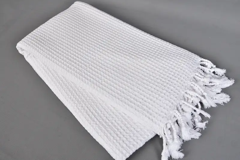 Turkish Towel Beach Towel, Turkish towel, Wedding Favors, 68x36 Cotton Waffle Towel, Bachelorette Gifts, Gift For Wedding Day, Engagement Gift - 6