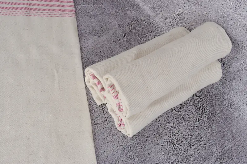 Bathroom Hand Towel, Personalized Gift, 36x18 Linen Striped Towel, Monogram Kitchen Towel, Turkish Towel Hand Towel, Housewarming Gift, Summer Gift - 8
