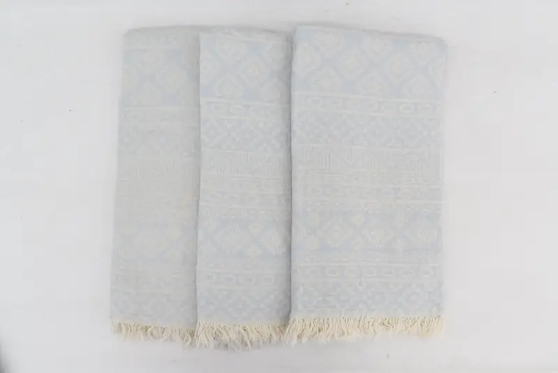 Quick-Dry Beach Towel, Bridesmaid Gift, Personalized Gift, Unique Gift, 68x36 Cotton Geometric Towel, Luxury Beach Towel, Turkish Towel Personalized - 6