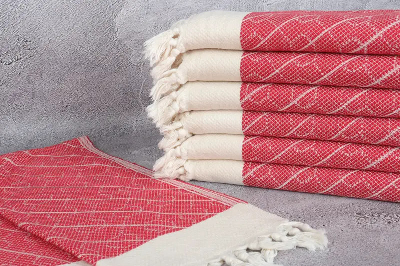 Custom Hand Towel, Personalized Wedding Gift For Couple, Gym Towel, Monogrammed Hand Towel, 36x18 Cotton Geometric Towel, Personalized Kitchen Towel - 2