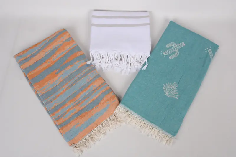 Decorative Towel, Bridal Shower Gifts, Bachelorette Favors Beach, Turkish bath towel, Gift For Him, 70x40 Cotton Set of 8 Towel, Beach Towel Gift - 6