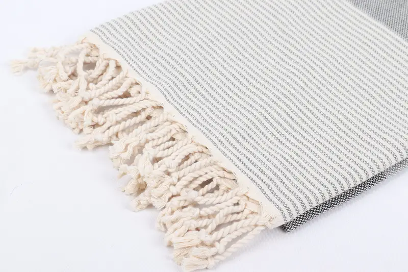 70x40 Cotton Striped Towel, Cute Beach Towel, Fouta towel, Unique Gift, Bachelor Towel, Quick-Dry Beach Towel, Custom Wedding Towel, Gift For Him - 7