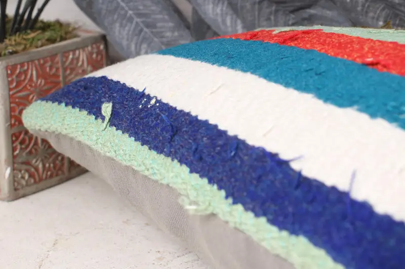 Kilim Cushion Sham, Vintage Pillow, Bench Pillow, Cushion, Hippie Throw Cushion, Outdoor Pillow, 12x24 Green Cushion, Antique Pillows - 7