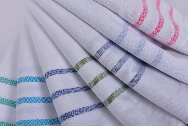 70x40 Cotton Striped Towel, Bridal Shower Gifts, Peshtemal Towel, Turkish Towel USA, Bachelor Towel, Large Turkish Towel, Bachelorette Party Favors - 5