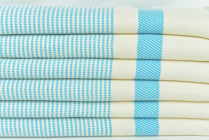 88x80 Cotton Striped Towel, Custom Wedding Gifts, Gift For Wedding Day, Handmade Gift, Bridesmaid Gifts, Personalized Blanket, Girl Trip Party Favor - 2