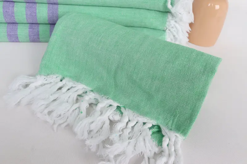 Custom Beach Towel, Organic Cotton Towel, 70x36 Cotton Striped Towel, Yoga Towel, Personalized Beach Towel, Wedding Gift Ideas, Cotton towel - 4