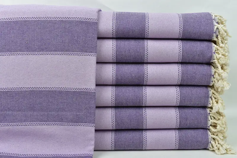 Bachelorette Party Gifts, Bath towel, Custom Towel, 68x36 Cotton Striped Towel, Peshtemal Towel USA, Handmade Gift, Turkish Towel Bulk, Guest Towel - 2