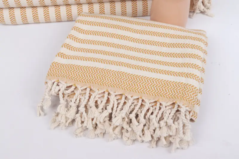 Sand-free towel, Christmas Favors, Turkish beach towel, Peshtemal Towel, Custom Towel, 70x40 Cotton Chevron Towel, Luxury Turkish Bath Towel - 5