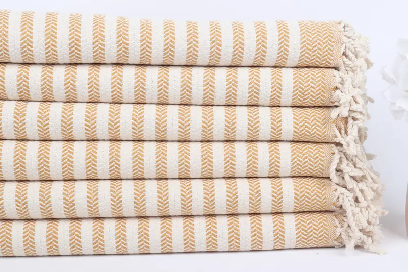 Sand-free towel, Christmas Favors, Turkish beach towel, Peshtemal Towel, Custom Towel, 70x40 Cotton Chevron Towel, Luxury Turkish Bath Towel - 3