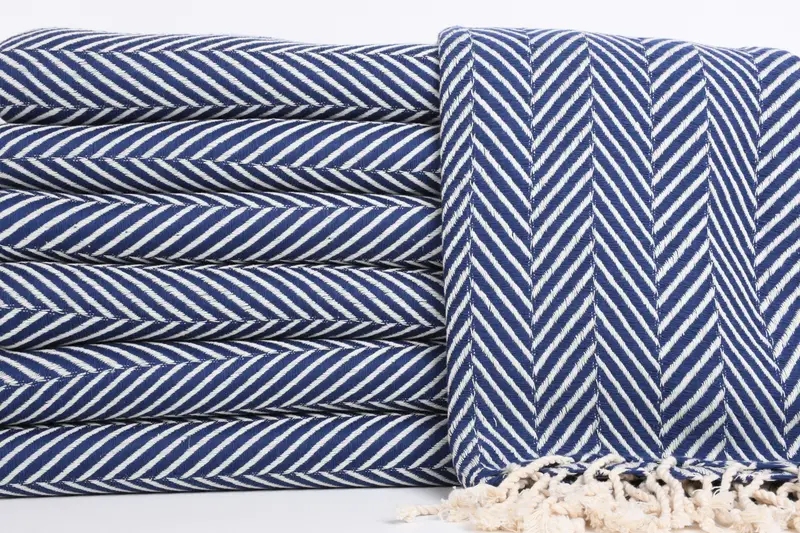Peshtemal, Family Gift Basket, Soft towel, 70x40 Cotton Striped Towel, Yoga Towel, Monogrammed Beach Towel, Absorbent Turkish towel, Bachelor Towel - 1