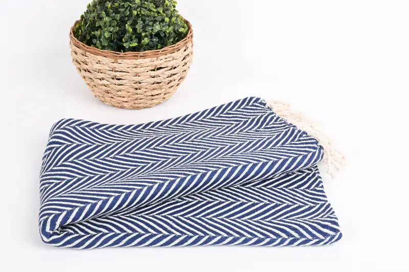 Peshtemal, Family Gift Basket, Soft towel, 70x40 Cotton Striped Towel, Yoga Towel, Monogrammed Beach Towel, Absorbent Turkish towel, Bachelor Towel - 4