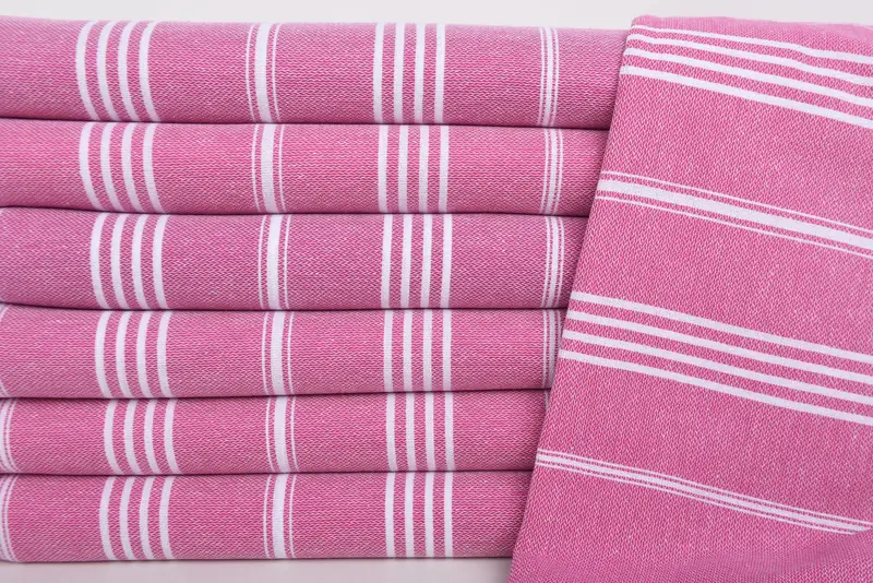 Bio -Handtuch, Bio -Strandtuch, monogrammiertes Strandtuch, personalisiertes Geschenk, Hochzeitsgeschenke Handtuch, Sticktücher, 70x40 Baumwollstreifentuch - 2