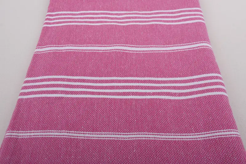 Bio -Handtuch, Bio -Strandtuch, monogrammiertes Strandtuch, personalisiertes Geschenk, Hochzeitsgeschenke Handtuch, Sticktücher, 70x40 Baumwollstreifentuch - 4