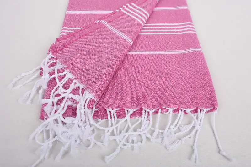 Bio -Handtuch, Bio -Strandtuch, monogrammiertes Strandtuch, personalisiertes Geschenk, Hochzeitsgeschenke Handtuch, Sticktücher, 70x40 Baumwollstreifentuch - 8