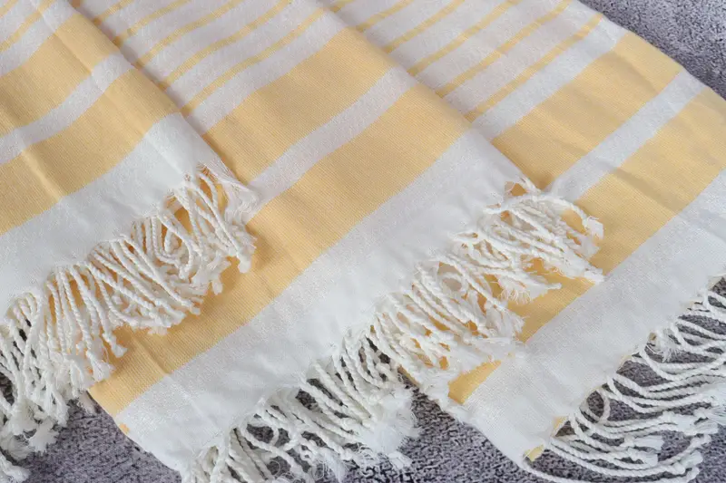 Travel towel, Employee Gifts, 70x40 Cotton Striped Towel, Sand-free towel, Organic cotton peshtemal for spa and beach, Pool Towels, Home Decor Gifts - 5