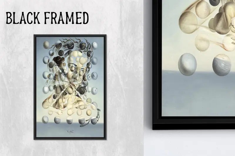 Modern Gerçeküstü Kanvas: Gala Placidia'dan Esinlenen Dali Sanat Eseri Baskısı