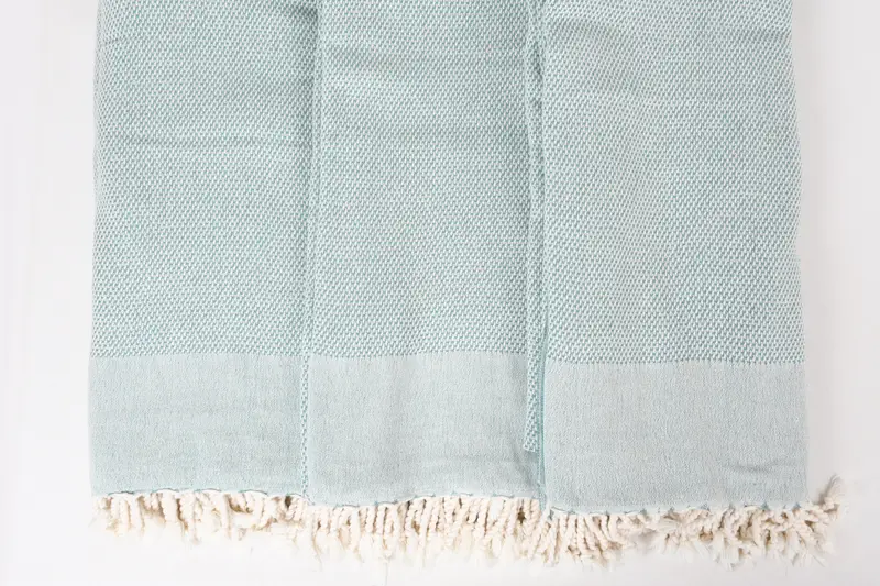 96x80 Cotton Geometric Towel, Decorative Blanket, Monogram Beach Blanket, Personalized Gift For Her, Woven Throw Blanket, Bridal Shower Gift - 7