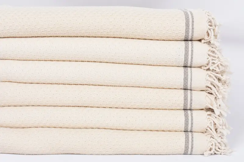Bathroom Towel, 68x36 Cotton Striped Towel, Spa Towel, Personalized Towel Gift, Bachelorette Party Decorations, Housewarming Gift, Custom Towel - 3