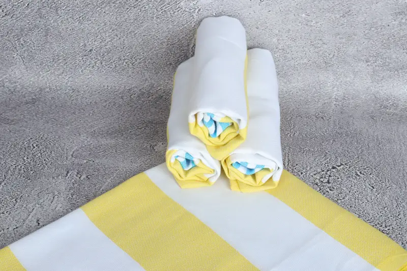 40x24 Cotton Striped Towel, Wedding Gift Kitchen Towel, Turkish Towel Hand Towel, Personalized Gift, Wedding Gifts Towel, Personalized Dish Towel - 7