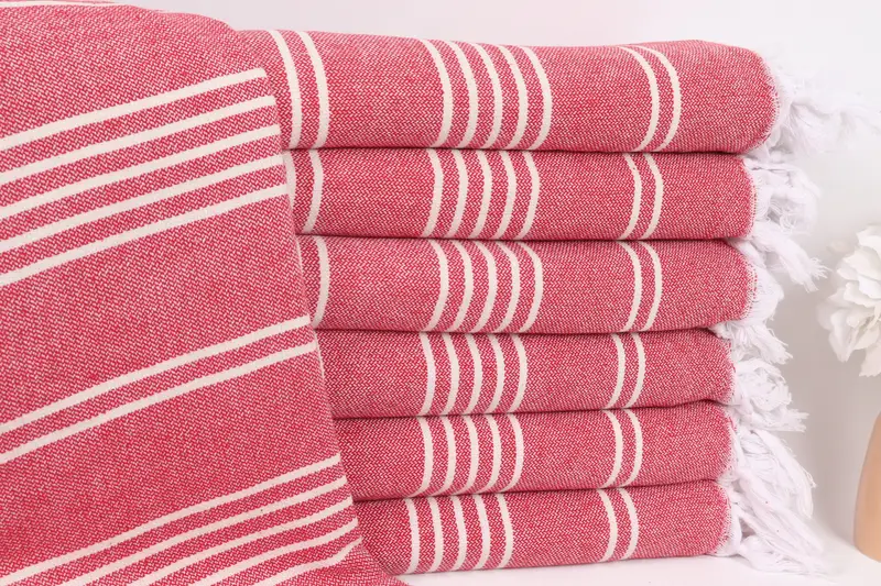 Personalized Blanket, Personalized Gifts, Turkish Throw Blanket, 96x70 Cotton Striped Towel, Monogram Blanket, Personalized Gift For Him - 1