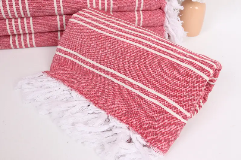 Personalized Blanket, Personalized Gifts, Turkish Throw Blanket, 96x70 Cotton Striped Towel, Monogram Blanket, Personalized Gift For Him - 4
