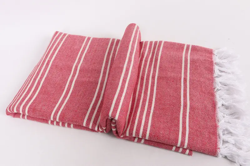 Personalized Blanket, Personalized Gifts, Turkish Throw Blanket, 96x70 Cotton Striped Towel, Monogram Blanket, Personalized Gift For Him - 6