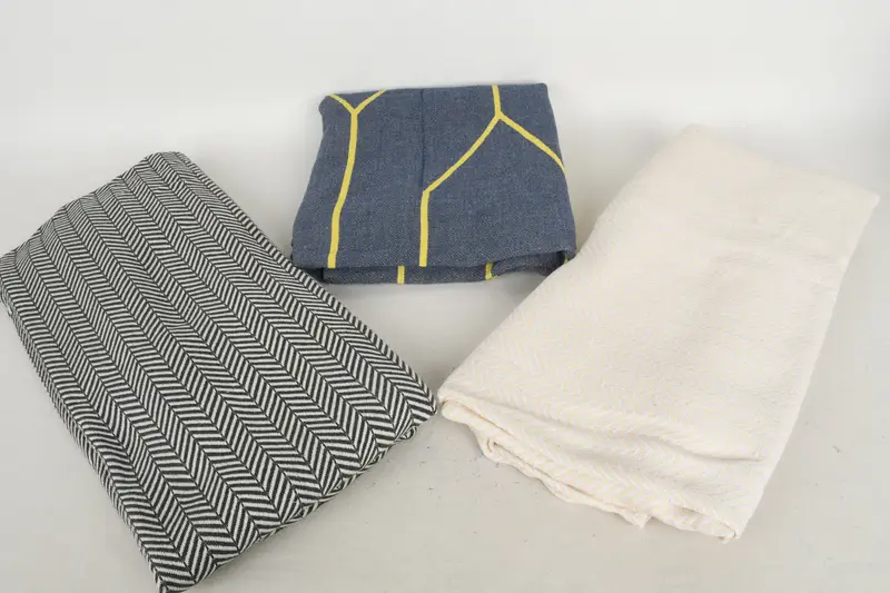 Customized Turkish Blanket, Bachelorette Gifts, Throw Blanket, Turkish Blanket, Turkish Beach Blanket, Gift Boxes, 80x76 Cotton Set of 6 Towel - 5