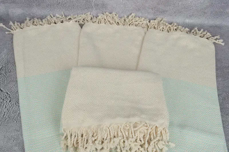 Wedding Gift, Personalized Bridesmaid Gift, 70x40 Cotton Diamond Towel, Sand-Resistant Peshtemal, Personalized Gift, Valentines Day Gift Idea - 4