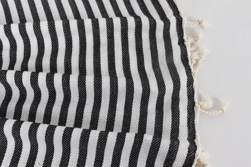 Halloween Bachelorette Party Favors, House Warming Gift, Kitchen Towel, Personalized Gifts, 40x18 Cotton Striped Towel, Turkish Towel Hand Towel - 8
