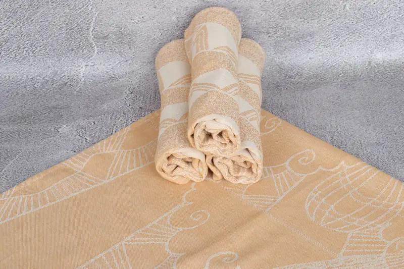 Turkish Hand Towel, Wedding Gift, Wedding Day Gift For Bride, Bridesmaid Gifts, 36x18 Cotton Striped Design Towel, Monogram Turkish Bath Towel - 8