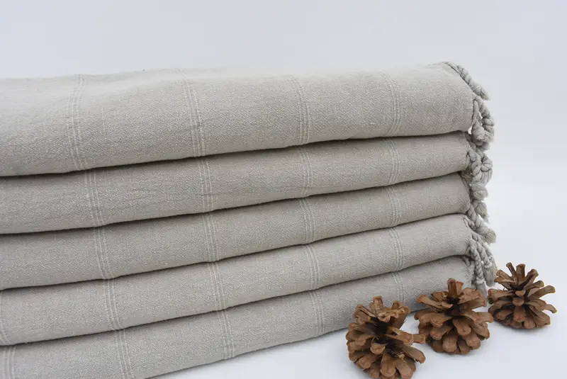 68x36 Cotton Stonewashed Towel, Absorbent towel, Scarf Towel, Lightweight Turkish towel, Custom Wedding Towel, Embroidery Towels, Home Decor Gifts - 2