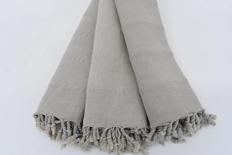 68x36 Cotton Stonewashed Towel, Absorbent towel, Scarf Towel, Lightweight Turkish towel, Custom Wedding Towel, Embroidery Towels, Home Decor Gifts - 3
