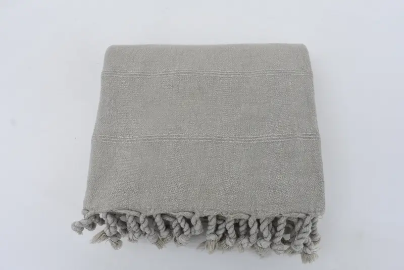 68x36 Cotton Stonewashed Towel, Absorbent towel, Scarf Towel, Lightweight Turkish towel, Custom Wedding Towel, Embroidery Towels, Home Decor Gifts - 6